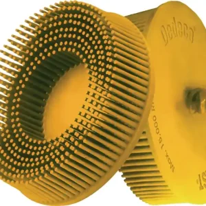 Radialbürstenscheibe Sunburst D.76mm K.80 A80 CRS B.76 gelb 20000min-¹ TYROLIT Letzte Chance