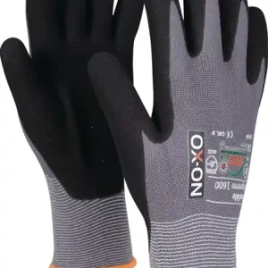 Begrenztes Angebot Handschuh Flexibl Supreme 1600 Gr.10 schwarz/hellgrau EN388 EN420+A1 EN407 PSAII VE: 12 Paare