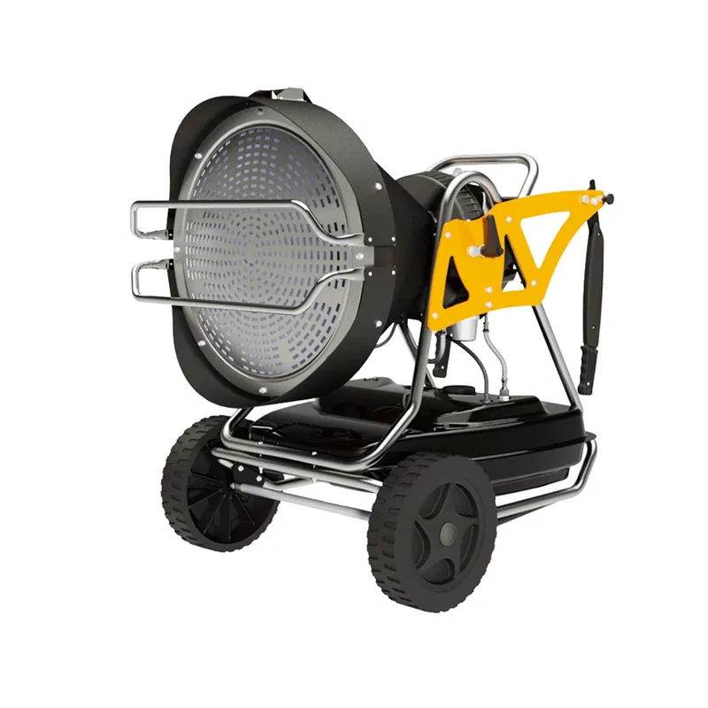 Master Infrarot-Öl-Heizstrahler XL 91 - Heizleistung 29 / 43 kW - mit Magnet Dieselpumpe Preiswert