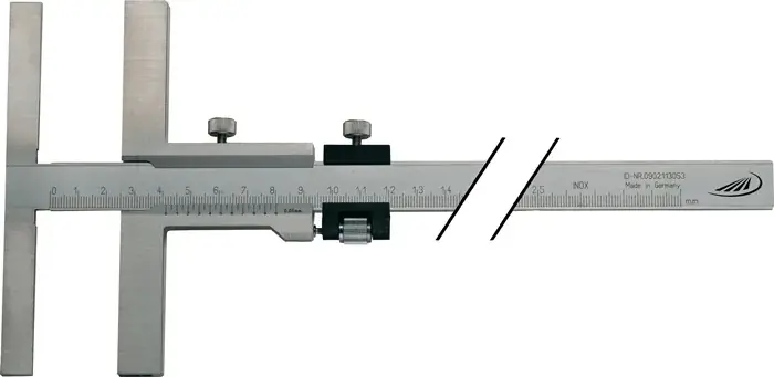 Anreißmessschieber 160mm m. FE Anschlag-L. 135mm H.PREISSER Neue Ware