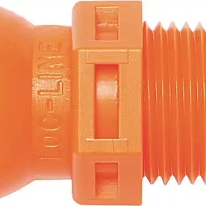 Gewindenippel Gr. 1/2 ” R 3/8 Btl. m. 4 St. Loc-Line Zertifiziert