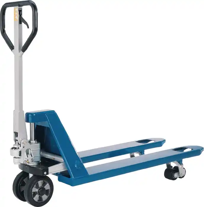 Günstig Gabelhubwagen Gabel-L.1150mm Trgf.2500kg STA himmelblau Vollgummi/PUR PFAFF