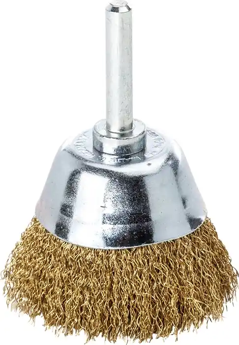 Flächenbürste D.50mm Schaft 6mm Drahtstärke 0,2mm MS 10500min-¹ LESSMANN Saisonangebot