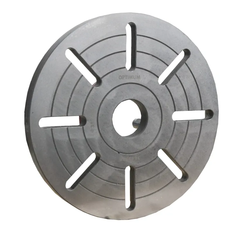 Super-Preis Optimum Aufspannscheibe - Ø 330 mm Camlock DIN ISO 702-2 Nr. 5 -