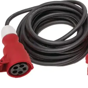 CEE-Verlängerung 16 A 400 V 25m H07RN-F 5x1,5mm² schwarz IP44 Top-Preis