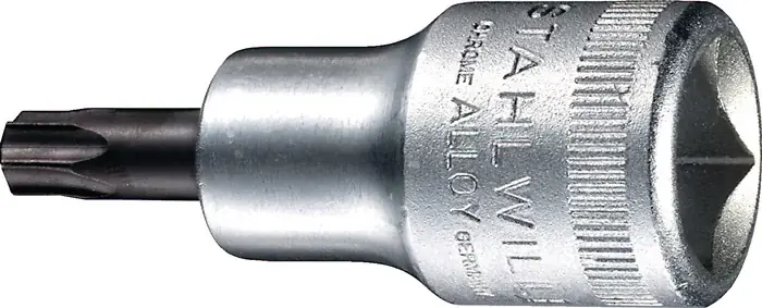 Rabatt Steckschlüsseleinsatz 1/2 Zoll TORX® T60 L.140mm STAHLWILLE