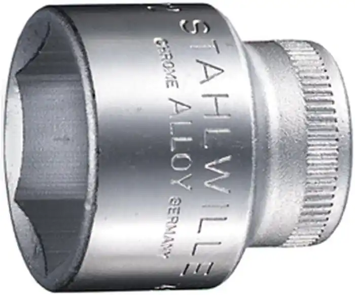 Steckschlüsseleinsatz 456 12 3/8 Zoll 6 kant SW 12mm L.28mm STAHLWILLE VE: 10 Stück Abverkauf