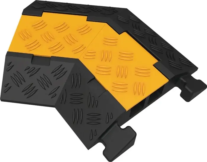 Neu Im Sortiment Schlauch- u.Kabelbrücke H45mm Gum.schwarz/gelb li.