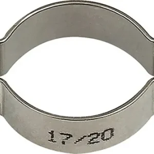 Schlauchklemme 2-Ohr VA 1.4301 (W4) Spannber.11-13mm 50St./Beutel RIEGLER Billig