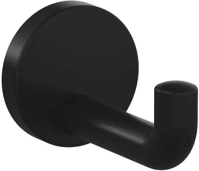 Einzelhaken 477.90B030 einfach A.100mm PA 90 tiefschwarz ma D.70mm HEWI Finale Aktion