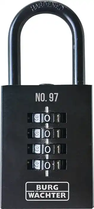 Solange Der Vorrat Reicht Zahlenvorhangschloss Numero 97 Schlosskörper-B.40mm Guss Zahlenroll.4