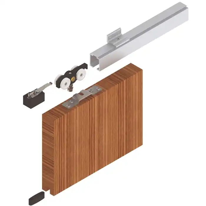 Abverkauf Schiebetürsystem 140 2500mm EV1 elox.HLT ab 30mm Kompletts.1250-1500mm Dm.HELM