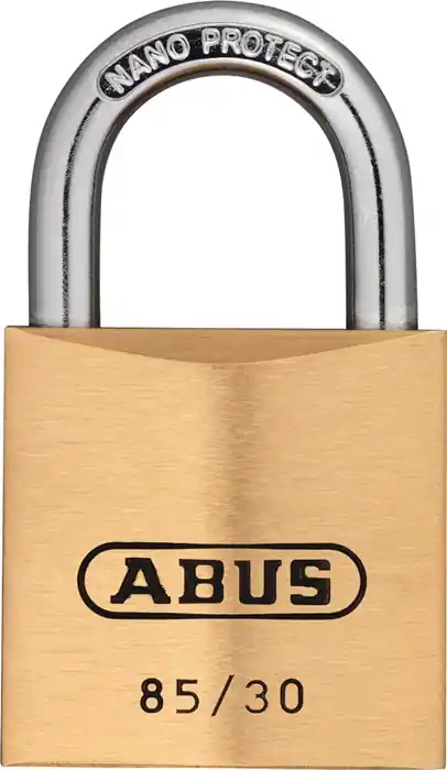 Zylindervorhangschloss 85/30 gl Schlosskörper-B.30mm MS gl.0402 ABUS Beliebt