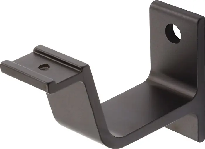 Must-Have Handlaufträger 3551 Alu.schwarz ku.-besch.ger.Auflage HERMETA