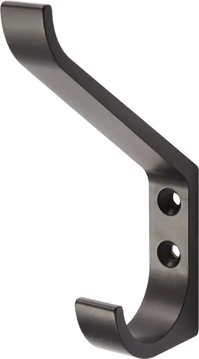 Neue Kollektion Huthaken 0148 einfach A.86,5mm Alu.schwarz ku.-besch.H.135mm HERMETA