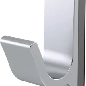 Magnet-Mantelhaken 0150 einfach A.40mm Alu.silberf.elox.H.85mm HERMETA Echt
