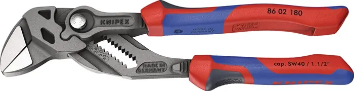 Begrenztes Angebot Zangenschlüssel L.180mm schwarz atram.Spann-W.40mm Comfort-Griff
