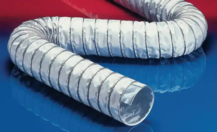 Garantierte Lieferung Absaug- u.Gebläseschlauch CP PTFE_GLASS-INOX 471 254mm 266,00mm 6m VE: 6 Meter