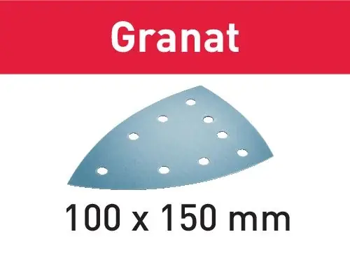 Festool Schleifblatt STF DELTA/9 P120 GR/100 Granat Highlight