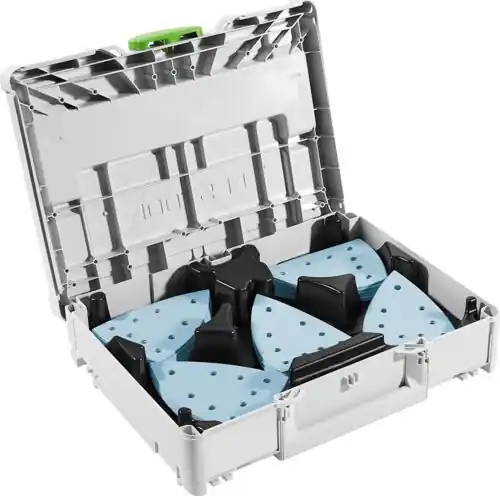 Festool Schleifmittel-Systainer³ SYS-STF DELTA GR-Set Granat Schnäppchen