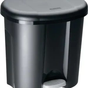 Tretabfallsammler DUO 2x10l B320xH405mm Ku.schwarz ROTHO Top-Seller