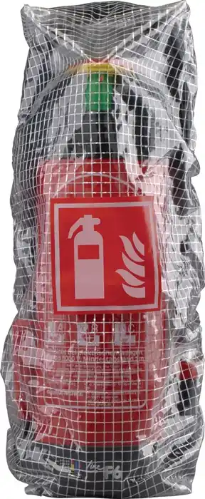 Gitternetzfolie f.9 u.12kg Feuerlöscher ca.H 800xB 650xT 270mm GLORIA Saisonangebot
