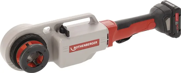 Saisonangebot Akku-Gewindeschneidmas. SUPERTRONIC®2000E AMP 13-60mm 58 U/min 1/2-2Zoll m.Köpfe