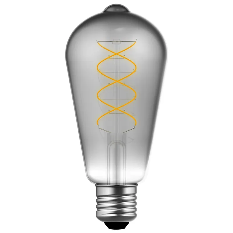 Led Filament Leuchtmittel - Klassisch ST64 E27 4,5W 140lm 1800K Smokey 330° - dimmbar Jetzt Bestellen