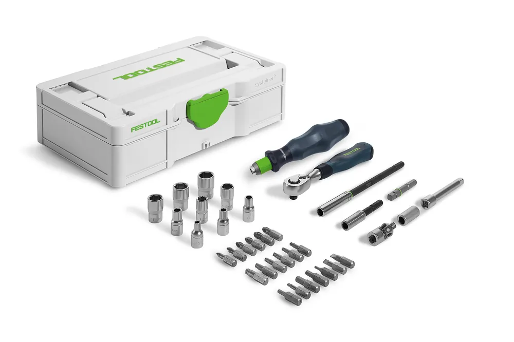 Sofort Bestellen Festool Ratschen-Set SYS3 S 76-1/4"-CE RA