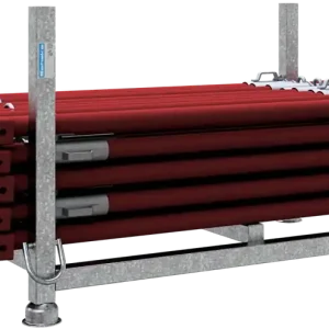 Schrägstützen Set - lackiert - 210 - 371 cm - 50 Stck. im Gestell Super-Preis