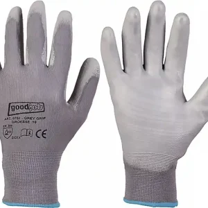 Handschuh GREY GRIP Gr.10 grau EN 420/EN 388 PSA II GOODJOB VE: 12 Paare Top-Preis