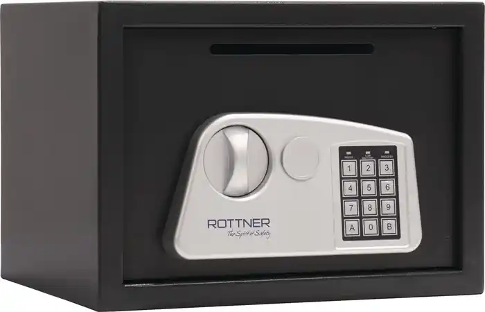 Nur Heute Möbeltresor Jupiter 3 250x350x280mm Elektronikschloss Fbd.+Einwurf 9kg ROTTNER