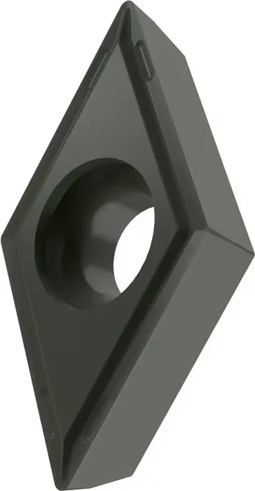 Top-Seller Drehwendeschneidplatte ISO DCMT 11T308E-FF2:TT010 Bohrungs-D. 4,4mm Farbe Grau VE: 10 Stück