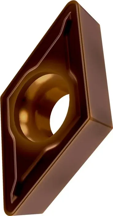 Sale Drehwendeschneidplatte ISO DCMT 11T308E-FM2:T8430 D.4,4mm PVD beschichtet VE: 10 Stück