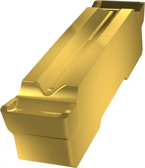 Wendeschneidplatte ISO GL6-D600M04-PR:G8330 Breite 6mm PVD beschichtet Gold VE: 10 Stück Markenprodukt