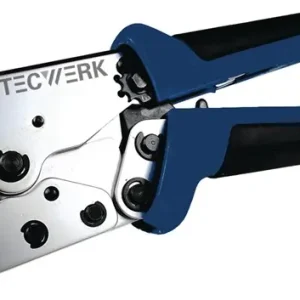 Aderendhülsencrimpzange Gesamt-L.205mm 0,5-6 (AWG 24-10)mm² Ku.-Hülle TECWERK Zertifiziert