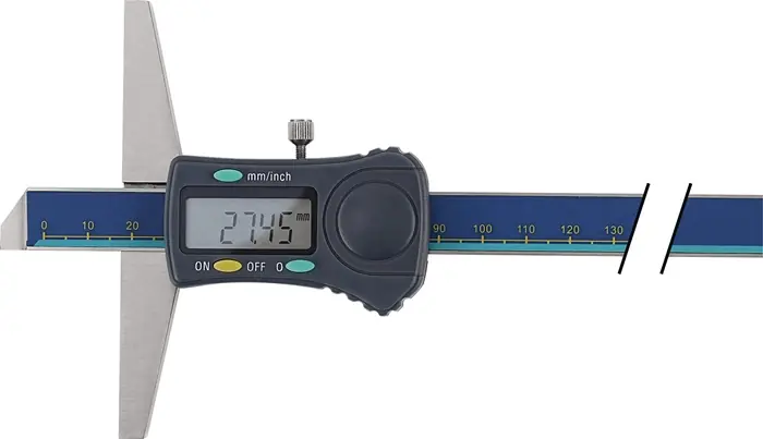 Tiefenmessschieber DIN 862 200mm dig.ger.Schiene TECWERK Saisonangebot