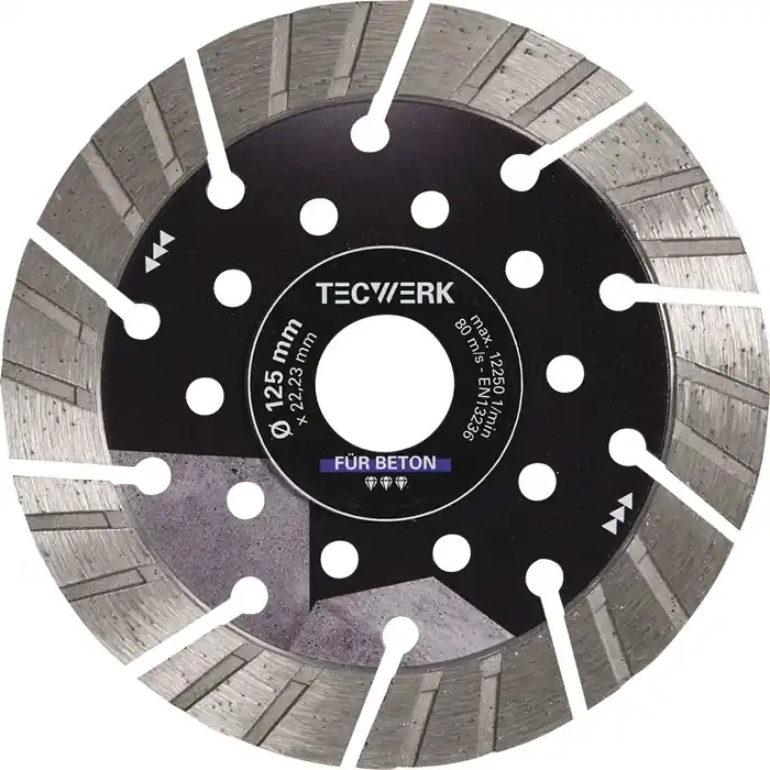 Diamanttrennscheibe BETON PRO D.230mm Bohr.22,23mm Seg.-H.15mm Seg.-S.2,8mm Preisreduziert