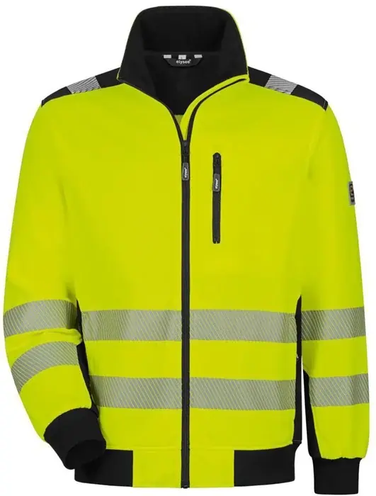 Angebot Warnschutz-Sweatjacke DEMINO Gr.L gelb/schwarz ELYSEE