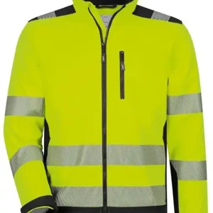 Neu Im Sortiment Warnschutz-Softshelljacke RYAN Gr.2XL (62/64) gelb/schwarz ELYSEE