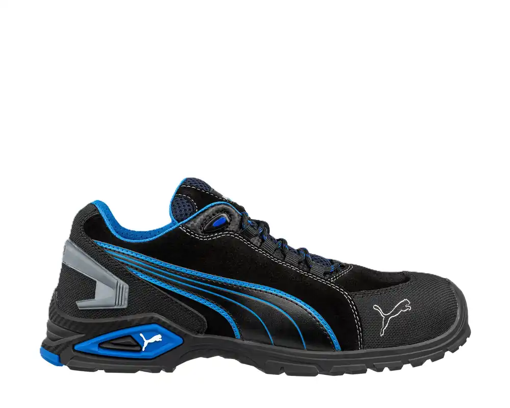 Puma SAFETY Arbeitsschuhe RIO BLACK LOW S3L FO SR Highlight