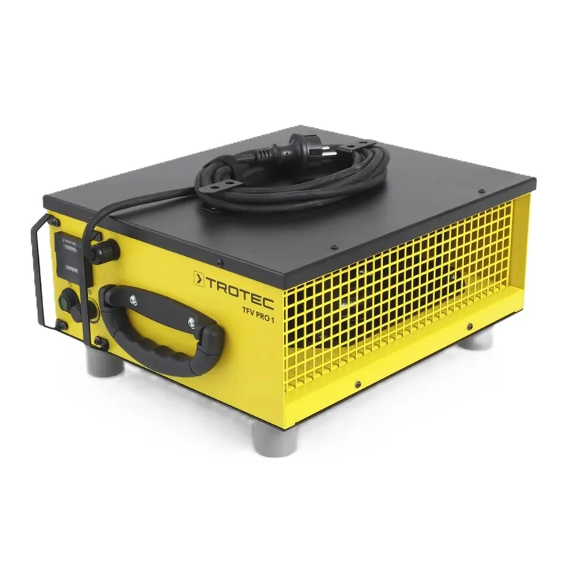Neue Kollektion TROTEC Radiallüfter TFV Pro 1 - Luftleistung max. 1.250 m³/h