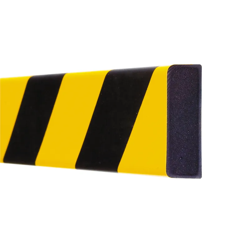 Schnäppchen MORION Prallschutz, Rechteck, Flächenschutz 60/20 mm, gelb/schwarz, selbstklebend, Länge: 1000 mm