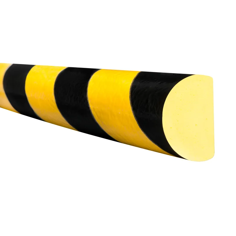 MORION Prallschutz, Kreis, Flächenschutz 40/32 mm, gelb/schwarz, selbstklebend, Länge: 5000 mm/Rolle Top-Seller