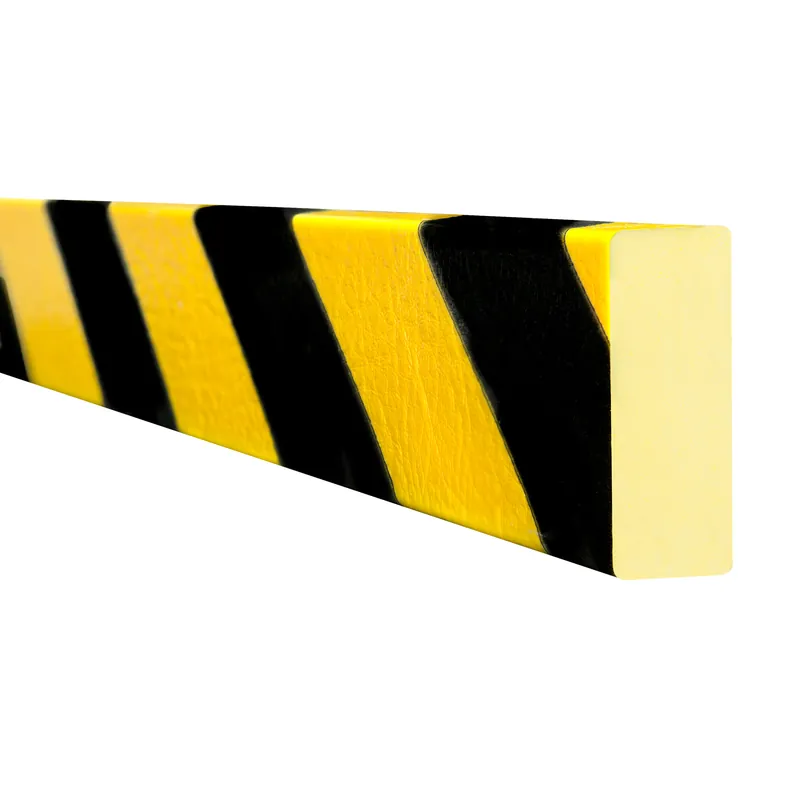 MORION Prallschutz, Rechteck, für Flächen 50x20mm, gelb-schwarz, selbstklebend, Länge 5000mm Must-Have