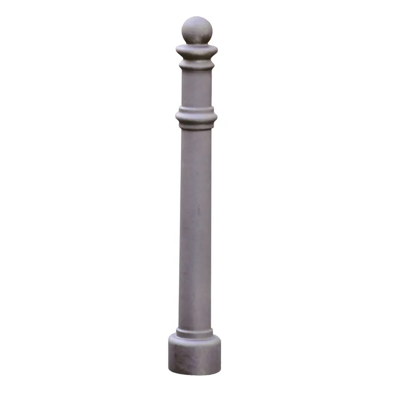 Wappen-Aluminium-Gusspoller 85 mm mit Stahlkern - urban-anthrazit lackiert Preisknaller