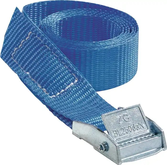 Knallerangebot Zurrgurt DIN EN 12195-2 L.1m B.25mm m.Klemmschl.LC U 250 daN 5 St.TECWERK