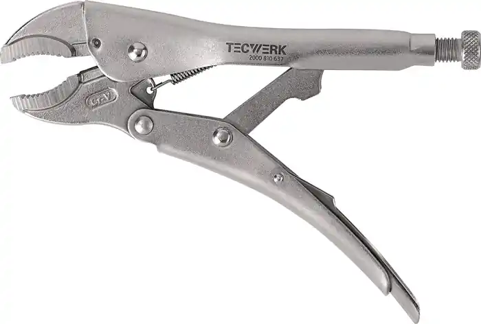 Gripzange Gesamt-L.225mm Spann-W.max.48mm TECWERK Neu Im Sortiment
