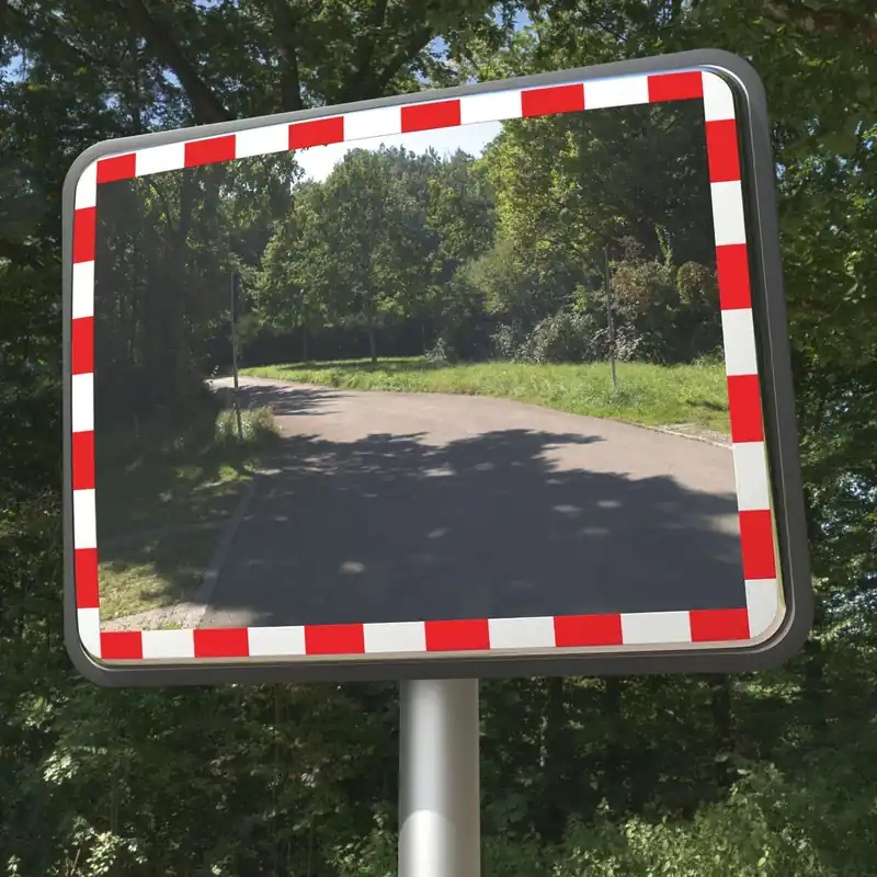 DURABEL BASIC Verkehrsspiegel Edelstahl - Rahmen aus verzinktem Stahl Direkt Vom Hersteller