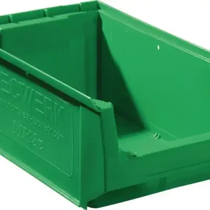 Sichtlagerkasten L350/300xB210xH140mm PE grün TECWERK VE: 14 Stück Mega-Angebot